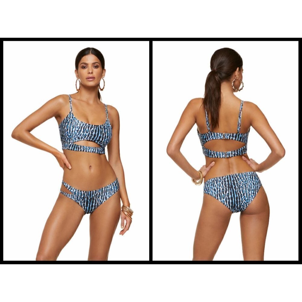 ๐JESSICA SIMPSON๐ Sassy Safari Bikini Small NWT